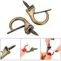 Jetec Metal Cup Hooks Dropped Ceiling Hooks Suspended Ceiling Hooks Screw Loop Hooks Christmas Light Hooks Jetec Metal Cup Hooks Dropped Ceiling Hooks Suspended Ceiling Hooks Screw Loop Hooks Christmas Light Hooks