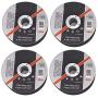 100 Pack 4.5''x.040''x7/8'' Cut-Off Wheel - Metal & Stainless Steel Cutting Discs