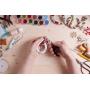 Paxcoo 1200Pcs Open Jump Rings and Lobster Clasps Jewelry Findings Kit with Pliers for Jewelry Making (Silver and Gold)