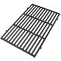 QuliMetal 7524 19.5 Inches Cast Iron Cooking Grid Grates for Weber Genesis E-310/ E-320/ E-330, Genesis S-310/ S-320/ S-330, Genesis EP-310/ EP-320 Gas Grill, Replaces for Weber 7524/7528