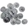 LoveinDIY 20 Pieces Vintage Metal Shank Button Exquisite Craft Viking Buttons for Blazer, Suits, Sport Coat, Uniform, Jacket - 17mm Celtic Knot