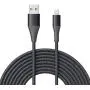 Xcentz iPhone Charger 10ft, MFi Certified Lightning Cable, Braided Nylon High-Speed iPhone Cable with Premium Metal Connector for iPhone 11/X/XS/XR/XS Max/8/7/6/5S/SE, iPad Mini/Air, Black