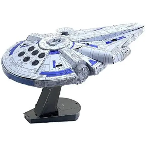Fascinations ICONX Star Wars Solo Landos Millennium Falcon 3D Metal Model Kit Fascinations ICONX Star Wars Solo Landos Millennium Falcon 3D Metal Model Kit