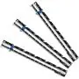 Sliding Gauge Sewing Measuring Tool Aluminum Quilting Ruler for Knitting Crafting Sewing Beginner Hemming Measuring (3 Pieces)