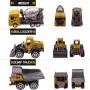 Kids Diecast Construction Vehicles Metal Engineering Cars Set Toys Play Trucks for Boys Age 3 4 Birthday Party Supplies Cake Topper (Pack of 6) Kids Diecast Construction Vehicles Metal Engineering Cars Set Toys Play Trucks for Boys Age 3 4 Birthday Party Supplies Cake Topper (Pack of 6)