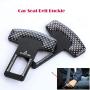 Car Seat Belt Plugs, Car Seat Belt Clips, Car Seat Belt Silencers Metal Tongue, Car Metal Seat Belt Clips Suitable For Most Vehicles(Black)
