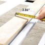 Mellow Rocky Base C 14'' Platform Bed Heavy Duty Steel White, w/ Patented Wide Steel Slats (No Box Spring Needed) - Full