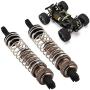 RC Car Shock Absorber, Durable Metal Shock Absorbers RC Upgrade Spare Parts for 1/16 Truggy Buggy Short Course 9115 RC Car