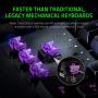 Razer Huntsman Elite Gaming Keyboard: Fastest Keyboard Switches Ever - Clicky Optical Switches - Chroma RGB Lighting - Magnetic Plush Wrist Rest - Dedicated Media Keys & Dial - Classic Black