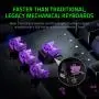 Razer Huntsman Elite Gaming Keyboard: Fastest Keyboard Switches Ever - Clicky Optical Switches - Chroma RGB Lighting - Magnetic Plush Wrist Rest - Dedicated Media Keys & Dial - Classic Black