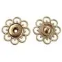 JCBIZ 10 Sets of Metal Sewing Buttons Metal Snap Buttons Clasp Buttons Hollow Flower Sewing Press Studs Buttons Coat Buttons Golden JCBIZ 10 Sets of Metal Sewing Buttons Metal Snap Buttons Clasp Buttons Hollow Flower Sewing Press Studs Buttons Coat Buttons Golden