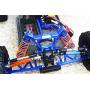 GPM for Traxxas Rustler 4X4 VXL (67076-4) / Hoss 4X4 VXL (90076-4) Upgrade Parts Aluminum Rear Shock Tower - 1Pc Set Blue