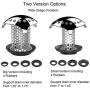 Uxoz Drain Hair Catcher,Stainless Steel Bathtub & Sink Drain Protector, Anti-Rust, Durable Use (1, 1.35-1.75inch)