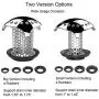 Uxoz Drain Hair Catcher,Stainless Steel Bathtub & Sink Drain Protector, Anti-Rust, Durable Use (1, 1.35-1.75inch)