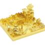 MU Amusement Park Bumper Car 3D Metal Puzzle Assemble Model Kits DIY Laser Cut Jigsaw Toy YM-L074-B
