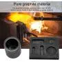 Gelible 5 Graphite Crucible Kits, Graphite Crucible Silver Ingot Mold, Jewelry Melting Ingot Set, For Gold, Silver, Platinum, Crucible + Pliers + Bowl + Combined Ingot Torch Tube + Graphite Stirring R Gelible 5 Graphite Crucible Kits, Graphite Crucible Silver Ingot Mold, Jewelry Melting Ingot Set, For Gold, Silver, Platinum, Crucible + Pliers + Bowl + Combined Ingot Torch Tube + Graphite Stirring R