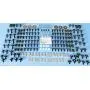 Online Auto Supply Front End Sheet Metal Hardware 210pc Kit for Chevy Chevrolet SUV and GMC SUV