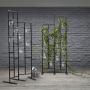 Vertical Metal Plant Stand 13 Tiers Display Plants Indoor or Outdoors on a Balcony Patio Garden or Use as a Room Divider or Vertical Garden Inside Your Home or Great for Urban Gardening (Dark Gray)