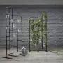 Vertical Metal Plant Stand 13 Tiers Display Plants Indoor or Outdoors on a Balcony Patio Garden or Use as a Room Divider or Vertical Garden Inside Your Home or Great for Urban Gardening (Dark Gray)