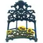 Sungmor Cast Iron Heavy Duty Garden Hose Holder - Decorative Hand-Painted Sunflower Wall Mounted Water Hose Hanger - Wall Decoration Hanging Hose Rack - Hose Reel Storage Butler - Metal Hose Stand Sungmor Cast Iron Heavy Duty Garden Hose Holder - Decorative Hand-Painted Sunflower Wall Mounted Water Hose Hanger - Wall Decoration Hanging Hose Rack - Hose Reel Storage Butler - Metal Hose Stand