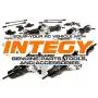 Integy RC Model Hop-ups T8559RED XHD V2 Steel Front Universal Drive Shafts for Traxxas 1/10 Slash & Stampede 4X4