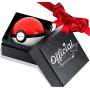 Pokeball Herb Grinder (Large) 2.7 Inches - With BONUS Scraper Tool - Anime Gifts - Cool Grinders For Herb & Spice With Catcher - 3 Part Grinder