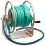 Liberty Garden 703-1 Multi-Purpose Steel Garden Wall/Floor Mount Hose Reel, Tan Liberty Garden 703-1 Multi-Purpose Steel Garden Wall/Floor Mount Hose Reel, Tan