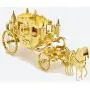 3D Metal Puzzle Models of A Royal Carriage and A Vintage Car - DIY Toy Metal Sheets Assembling Puzzle, 3D Puzzle – Pack of 2