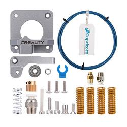 Creality Upgrade 3D Printer Kit with Capricorn Premium XS Bowden Tubing, Upgraded Metal Feeder Extruder Frame,Pneumatic Couplers and Bed-level Spring for for Ender 3/3 Pro/5 CR-10 Series/10S/20/20 Pro