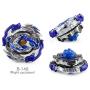 NEZAR Bey Battle Burst 2 in 1 Metal Fusion Battling Tops with 4D Launcher Grip Gyro Evolution Attack Pack Arena