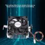 Vbestlife 12V CPU Cooling Fan, Extruded Aluminum Heatsink CPU Cooler Hydraulic Bearing 2200RPM High Speed 7015 Silent Fan for AMD