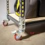 4pc - Storage Rack Caster Wheels (Adapts to Boltless Self Locking Shelving Racks) (3'' (500 Max Total Capacity)) 4pc - Storage Rack Caster Wheels (Adapts to Boltless Self Locking Shelving Racks) (3'' (500 Max Total Capacity))