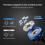 FLOVEME Magnetic Phone Car Mount Holder - Car Air Vent Magnet Cell Phone Holder for Car Strong N52 Magnetic Car Phone Mount with 4 Pcs Metal Plate Compatible with iPhone 12 Pro 11 Samsung Google LG