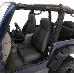 Smittybilt 44915 Denim Black Standard Bucket Front Seat