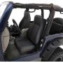 Smittybilt 44915 Denim Black Standard Bucket Front Seat
