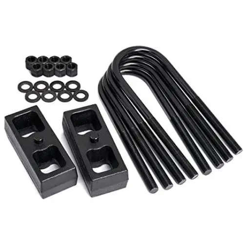 Heavy Metal Suspensions - For 2002-2008 Dodge Ram 1500, 2003-2013 Dodge Ram 2500 and 2003-2012 Dodge Ram 3500 (2WD) 2'' Rear Lift Blocks + Extended Plated U-Bolts Carbon Steel Lift Kit Heavy Metal Suspensions - For 2002-2008 Dodge Ram 1500, 2003-2013 Dodge Ram 2500 and 2003-2012 Dodge Ram 3500 (2WD) 2'' Rear Lift Blocks + Extended Plated U-Bolts Carbon Steel Lift Kit