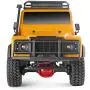 RGT RC Crawler 1:16 4wd RC Car Metal Gear Off Road Truck RC Rock Crawler 136161 Hobby Crawler RTR 4x4 Waterproof RC Toy (Yellow)