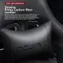 Dowinx Gaming Chair Office Chair PC Chair with Massage Lumbar Support, Racing Style PU Leather High Back Adjustable Swivel Task Chair with Footrest (Black&Red) Dowinx Gaming Chair Office Chair PC Chair with Massage Lumbar Support, Racing Style PU Leather High Back Adjustable Swivel Task Chair with Footrest (Black&Red)