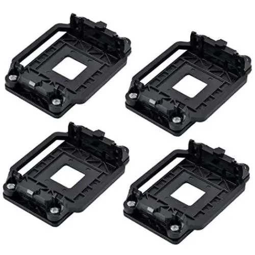 NA Plastic AMD CPU Fan Heatsink Base Stand 4pcs Black for AM2 AM3 AM2 AM3 NA Plastic AMD CPU Fan Heatsink Base Stand 4pcs Black for AM2 AM3 AM2 AM3