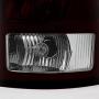 For Dodge Ram 1500 | 2500 |3500 Pickup Truck Dark Red Tail Lights Replacement With Circuit Board Pair