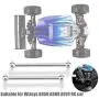 RC Car Drive Shaft, 2Pcs Metal Dog Bone Drive Shaft for WLtoys A959 A969 A979 RC Car Upgrade Accessory Parts
