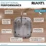 Ruvati 15 x 18 Inch Undermount 16 Gauge Stainless Steel Bar Prep Sink - RVM4110