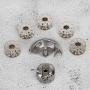 HEEPDD Bobbin Case, Bobbins Bobbin Case Shuttle Hook Set Household Sewing Machine Parts for Old Style Household Sewing Machine