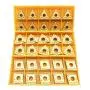 30PCS CNMG 431 + WNMG 431 + TNMG 331 CNC Lathe Indexable Solid Carbide Turning Insert Blade for Lathe Turning Tool Holder for The Finishing of Steel