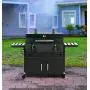 Masterbuilt MB20040919 Charcoal Wagon Grill, 36 inch, Black Masterbuilt MB20040919 Charcoal Wagon Grill, 36 inch, Black