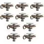 Dibiao Undertray Kit,10x Undertray Metal Clips Under Engine Cover Screw 8D0805121 Dibiao Undertray Kit,10x Undertray Metal Clips Under Engine Cover Screw 8D0805121