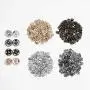 souG 200 Sets 10 mm Sew-on Snap Buttons Metal Snap Fastener Buttons Press Button for Sewing Clothing, 4 Colors (Gun Black,Silvery,Gold, Bronze). souG 200 Sets 10 mm Sew-on Snap Buttons Metal Snap Fastener Buttons Press Button for Sewing Clothing, 4 Colors (Gun Black,Silvery,Gold, Bronze).