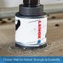 Lenox Tools - 1772778 LENOX Tools Bi-Metal Speed Slot Arbored Hole Saw with T3 Technology, 1-7/8''