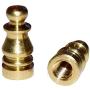 Creative Hobbies ELY505 Solid Brass Finial for Lamp Shades, 1 Inch Tall -Pack of 2