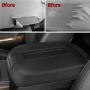 VANJING Compatible with Center Console Cover Armrest Cover Chevy GMC Avalanche Silverado Tahoe Suburban Yukon Yukon XL Sierra 2007-2013 (Leather Part Only)